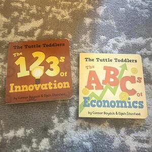 Two Board Books-The 1,2,3's of Innovation & The A,B,C's of Economics